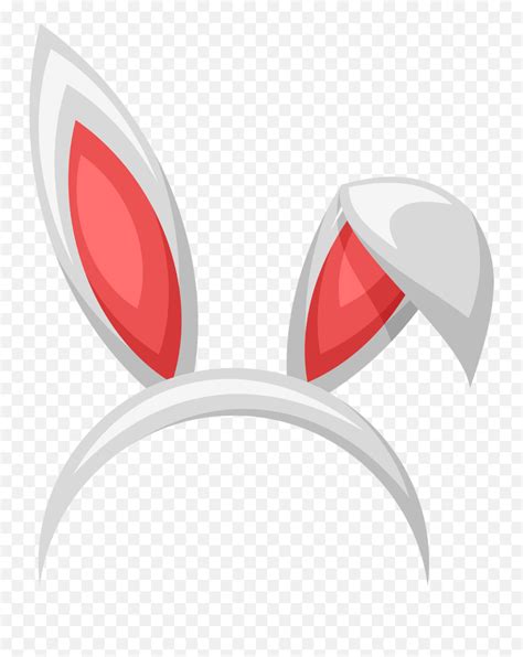 Bunny Ears Clipart - Transparent Png Rabbit Ears Emoji,Bunny Text Emoji ...