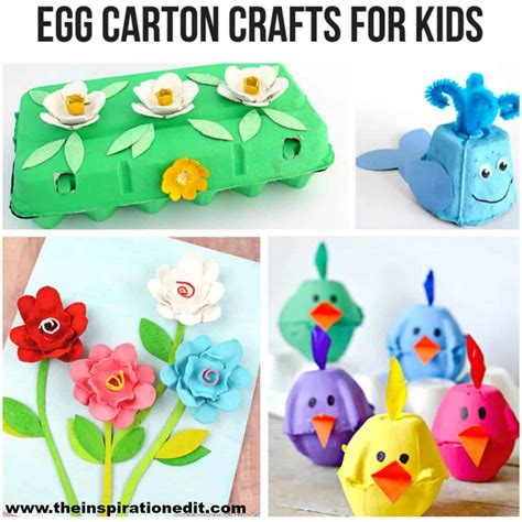 Egg Carton Crafts Preschool - Diy And Crafts