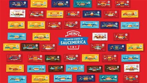 Heinz releasing sauce packets unique to every state