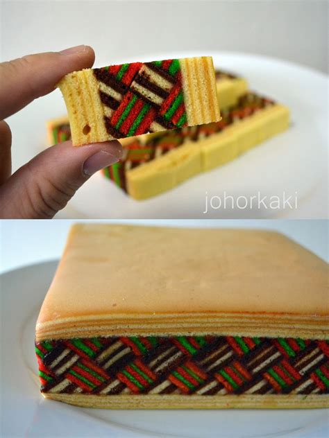 Kek Lapis Sarawak at One Food and Cake House in Pandan City, Johor ...