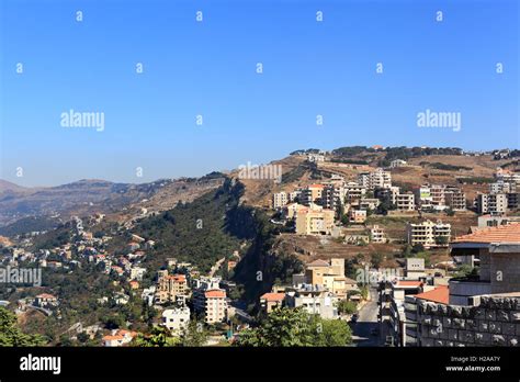 Lebanon mountains Stock Photo - Alamy