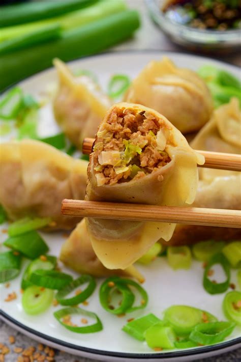 Vegan Dumplings - Cilantro and Citronella