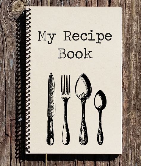 Recipe Book Recipe Journal My Recipes Notebook Journal | Etsy