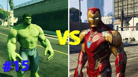 GTA 5 | Hulk vs Iron man #15 | GS Game - YouTube