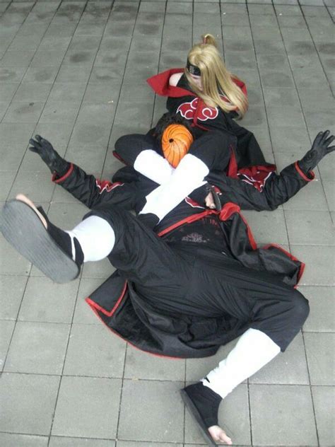 Cosplay Naruto -Tobi e Deidara | Cosplay akatsuki, Tobi cosplay, Naruto ...