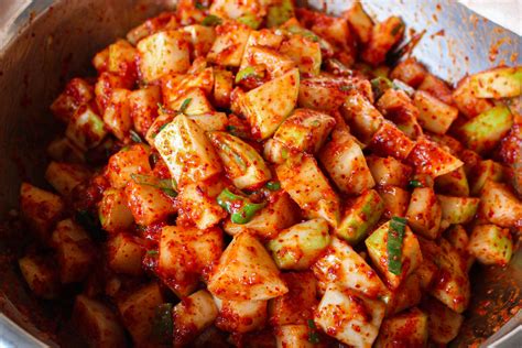 Mom's Authentic Radish Kimchi Recipe (Kkakdugi) | 깍두기 — ahnest kitchen