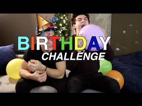 BIRTHDAY CHALLENGE // Dolan Twins | The Dolan Twins | Know Your Meme