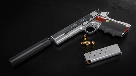 ArtStation - Silverballer (Hitman series, Colt 1911)