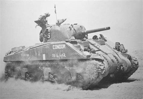 Canadian M4A4 Sherman named "Condor" | World War Photos