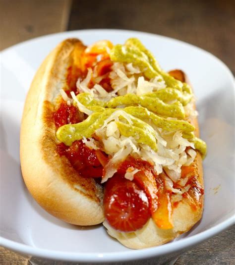 New York Style Hot Dogs - Explore Cook Eat Burger Dogs, Burgers, Hot ...