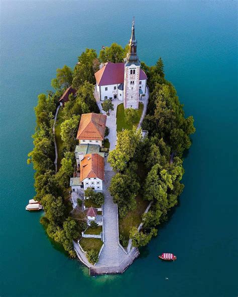 Bled Island, Slovenia : r/pics