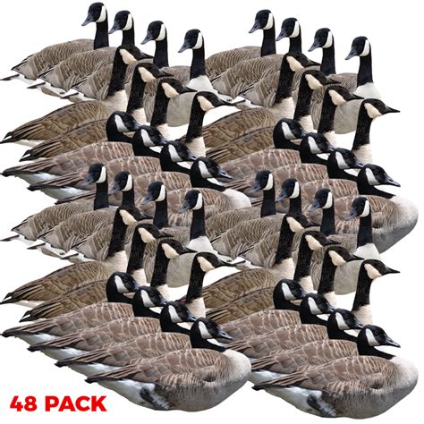 Canadian Goose Silhouette Decoys - 48 Pack - Cast Cray Outdoors