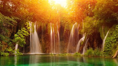 Waterfall Plitvice Lakes National Park Croatia UHD 4K Wallpaper | PIxelz