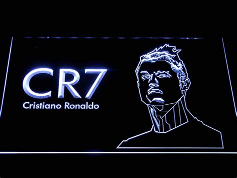 Real Madrid CF Cristiano Ronaldo LED Neon Sign | SafeSpecial