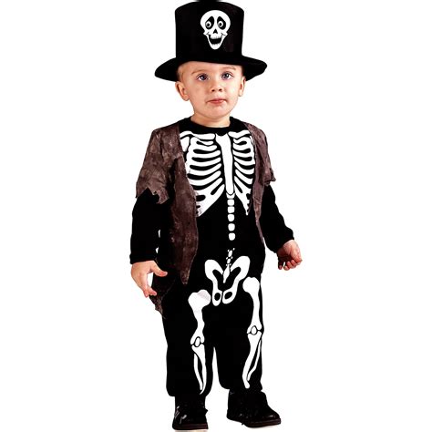 Kids Happy Skeleton Toddler Costume - Walmart.com