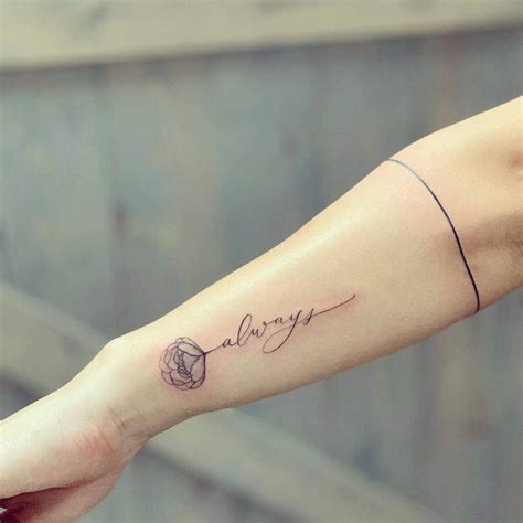 Top 51 Best Always Tattoo Ideas - [2021 Inspiration Guide]