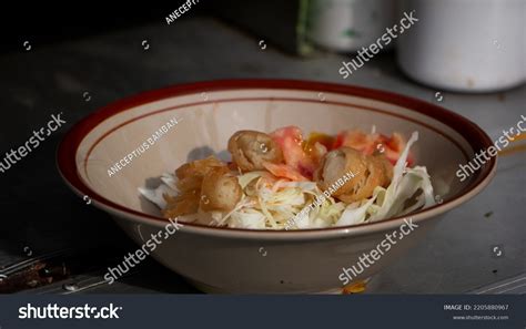 Indonesian Traditional Food Called Soto Mie Stock Photo 2205880967 ...