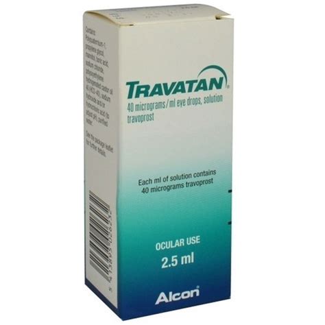 Travatan 2.5 ml Eye Drops - Rosheta Medications