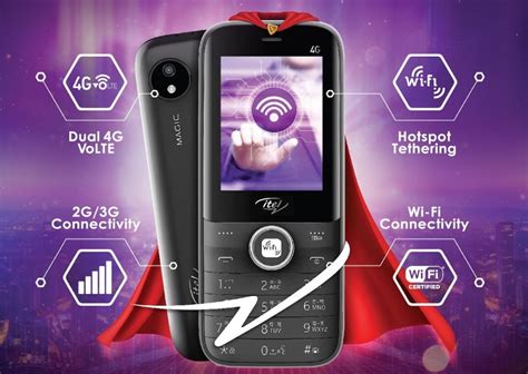 itel Magic 2 4G (it9210) is a budget 4G feature phone with Wi-Fi ...