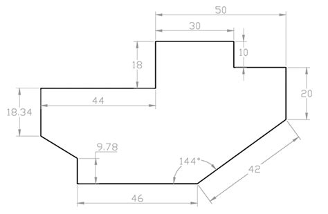 60 AutoCAD practice drawings with PDF eBook