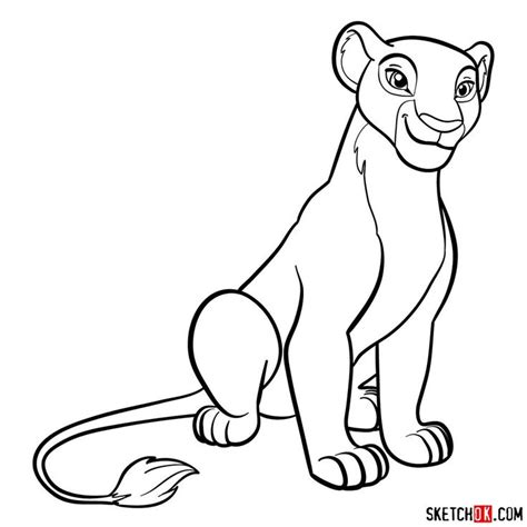 How to draw Nala | Lion king drawings, Lion king art, Lion king pictures