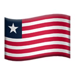 Liberia Emoji (U+1F1F1, U+1F1F7)