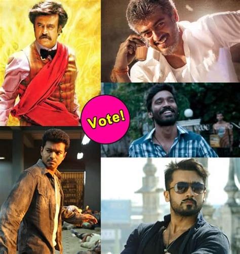 9th Vijay Awards: Rajinikanth, Dhanush, Ajith, Vijay and Suriya battle ...