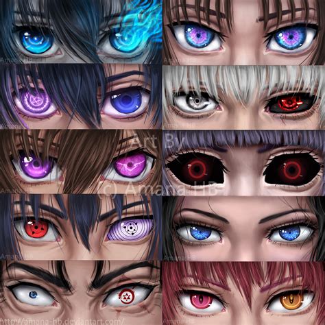 ArtStation - Anime Eyes, Amana HB