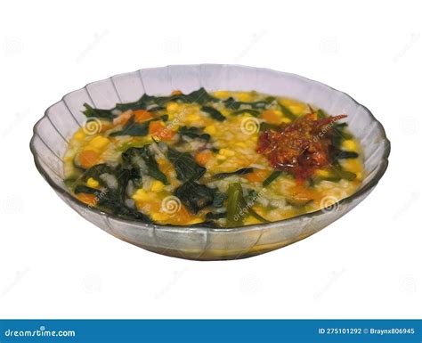 Indonesian Porridge Bubur Manado Stock Photo - Image of gedi, main ...