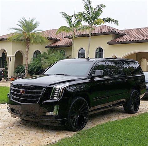 All black...future ride! | Suv cars, Cadillac, Cadillac escalade