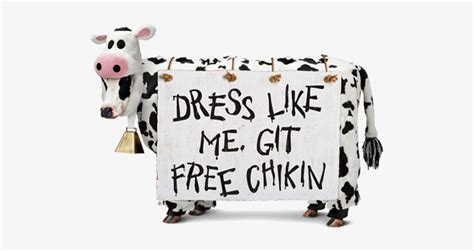 Chick Fil A Cow Png - Chick Fil A Cow Appreciation Day 2017 PNG Image ...