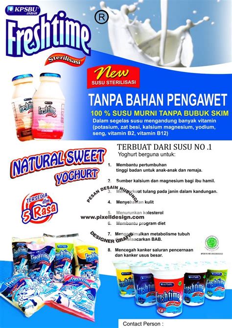 Contoh Iklan Produk Minuman Yoghurt | Minuman, Periklanan, Susu