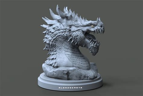 ArtStation - Dragon Statue | Resources