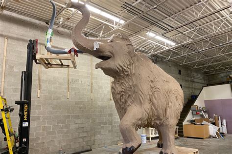 New mammoth sculpture to stomp onto campus - The Daily Illini