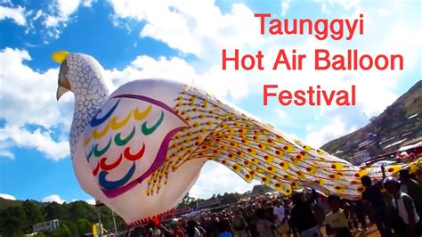 Taunggyi Hot Air Balloon Festival - YouTube