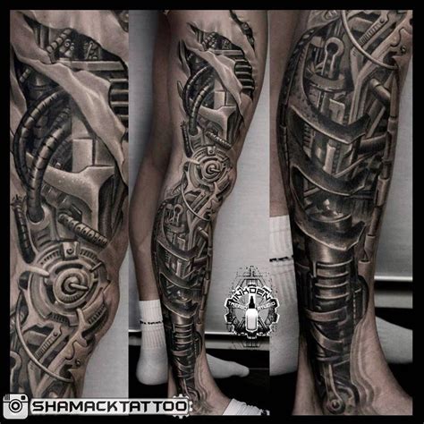 Share more than 63 cyborg tattoo leg - in.cdgdbentre