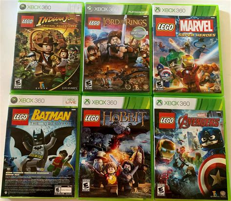 1 Lot of 12 XBox Lego Games - Video Games