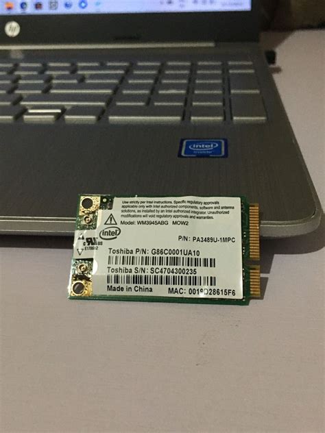 Intel Mini PCIE Laptop Wifi Card, Computers & Tech, Parts & Accessories ...