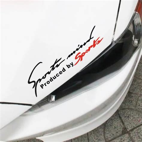 1pc Car Stickers Automotives Stickers Sports Styling for Racing Decor ...