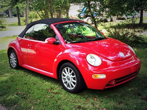 2004 red vw beetle convertible. My new car! | Vw beetle convertible ...