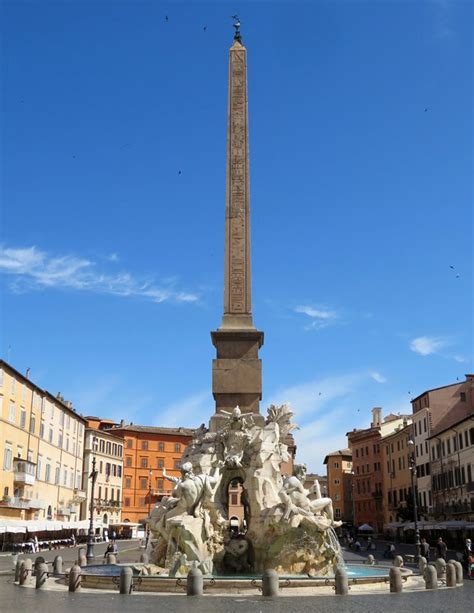 The Fountain of the Four Rivers in Rome - Walks in Rome (Est. 2001)