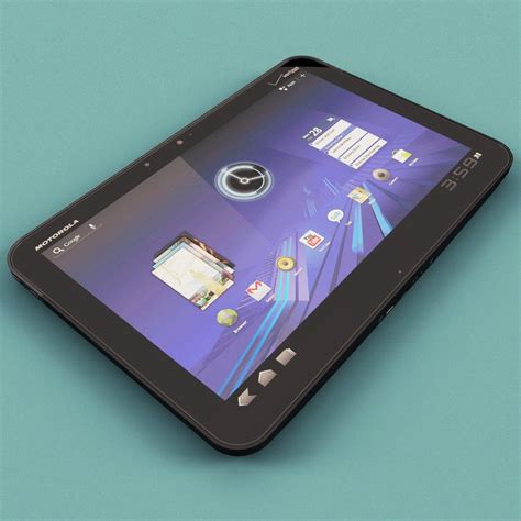 Motorola Xoom 3d Model