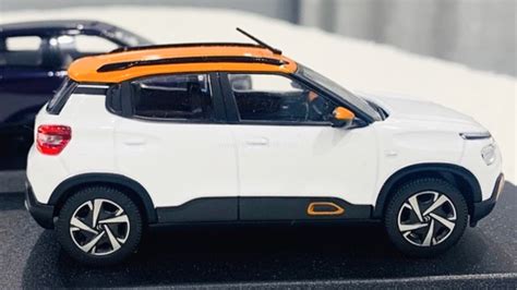 Citroen C3 For India Leaks Via Scale Model Ahead Of Debut