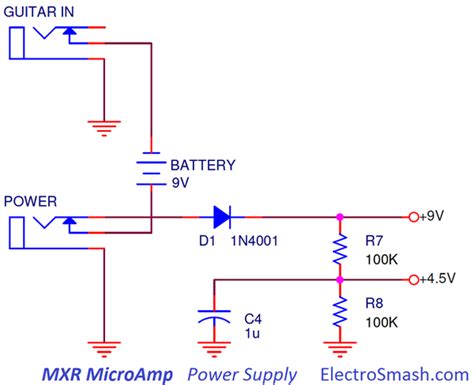 ElectroSmash - MXR MicroAmp Analysis.