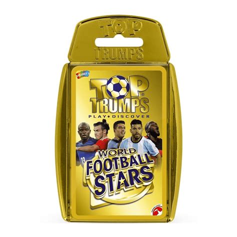 Top Trumps - World Football Stars - Toys Hobbies