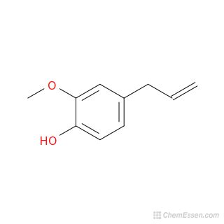 Eugenol Structure - C10H12O2 - Over 100 million chemical compounds | CCDDS