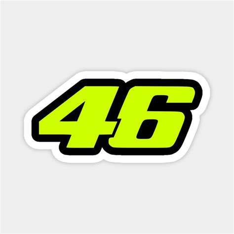 Valentino Rossi 46 MotoGp Motorsports Champion Magnet