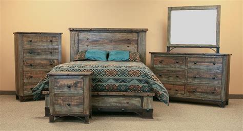 LMT Rustic | CAM803 Urban Rustic Bedroom Set | Dallas Designer Furniture