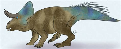 Ceratops montanus - A Dinosaur A Day | Prehistoric, Paleontology ...