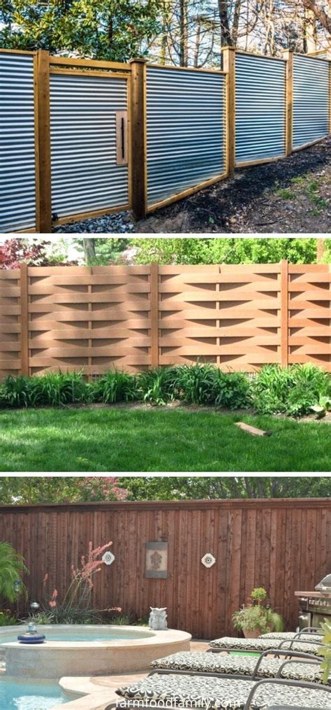 95+ Cheap and Easy DIY Fence Ideas For Your Backyard, or Privacy ...